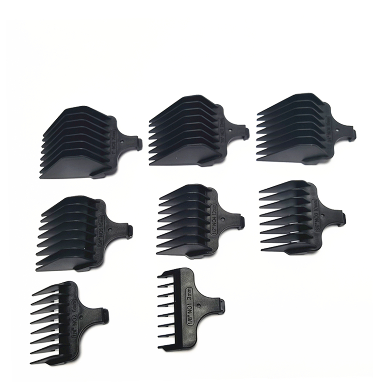 8X Clipper Comb #1- #8,1/8"-1",3-25mm Replace For Wahl T-Blade 9837 9854L 9860 9860L 9864 9867L 9867-100 9869 9870L 9876 9880L