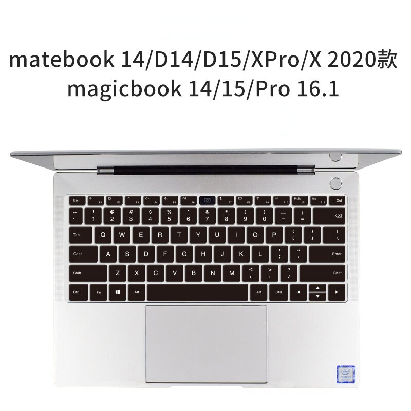 Keyboard Cover for Huawei Honor MagicBook X14 Laptop Keyboard Film X15 Full Cover Rubber Dustproof Protecter Film: type1