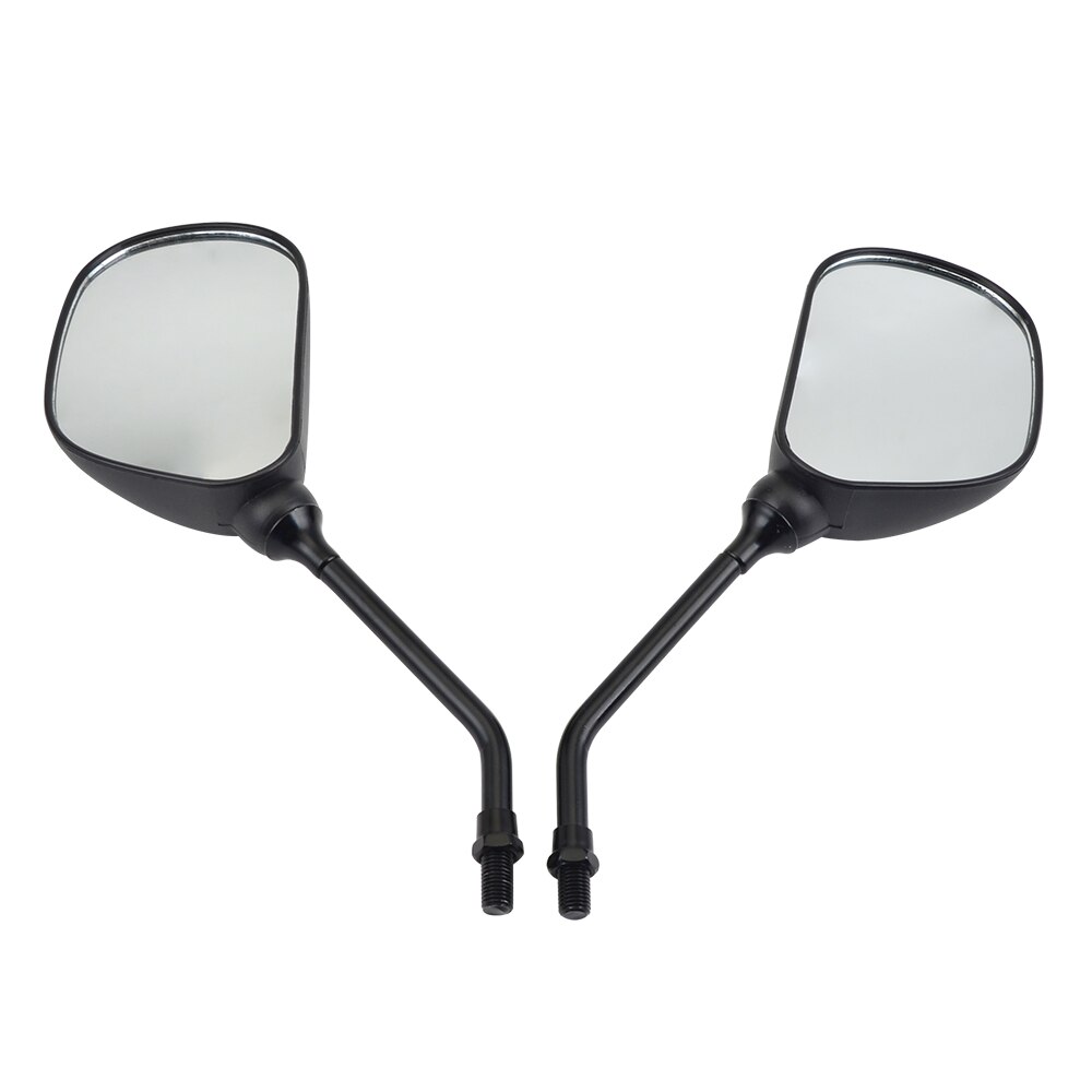 10mm Motorcycle Mirrors for Yamaha YBR125 YBR 125 Screw Thread Left Right Rear Rearview Mirrors