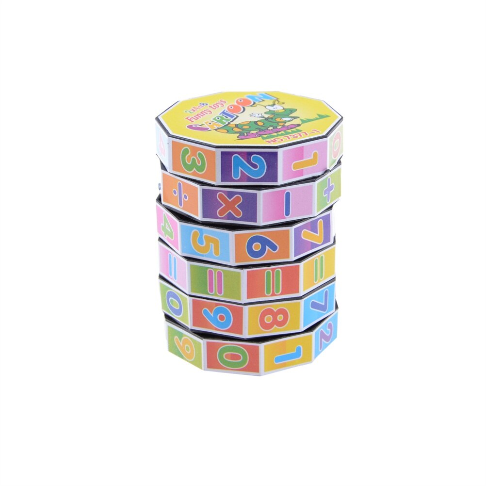 Cubo Digital de matemáticas para niños, cubo mágico educativo, 1 Uds.