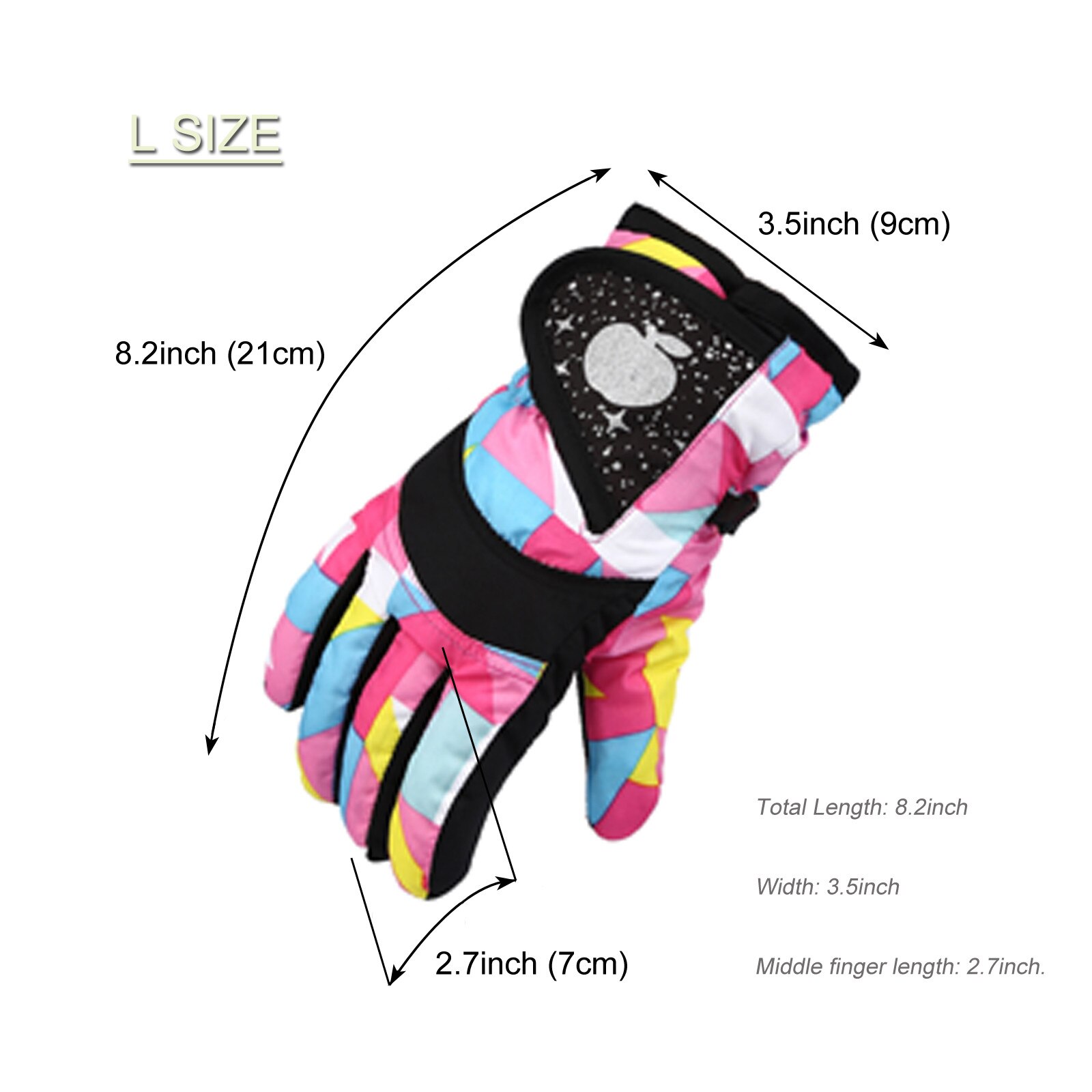 Mädchen Jungen Wasserdichte Warme Handschuhe Winter Professionelle Ski Handschuhe Schnee freundlicher Winddicht Skifahren Snowboard Handschuhe Reiten Handschuhe