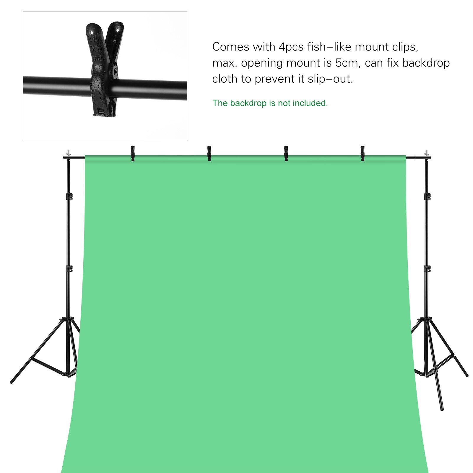 2M * 3 Meter Achtergrond Ondersteuning Stand Fotografie Studio Achtergrond Frame Ondersteuning Kit Voor Video Fotografie Achtergrond Stand