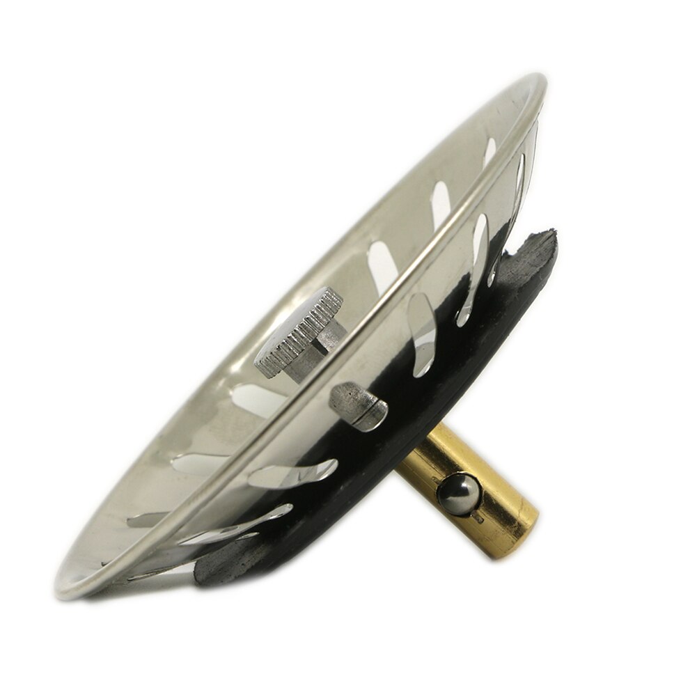 Strainer Stopper 1pc Strainer Waste Plug 8cm Stainless Steel Home Kitchen Sink Drain Stopper Sink Filter