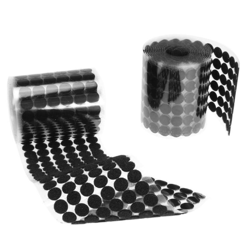 10Mm 100 Pairs Dots Sticker Klittenband Dubbelzijdige Sterke Self Nylon Plakband Drukknoop Naaien gereedschap