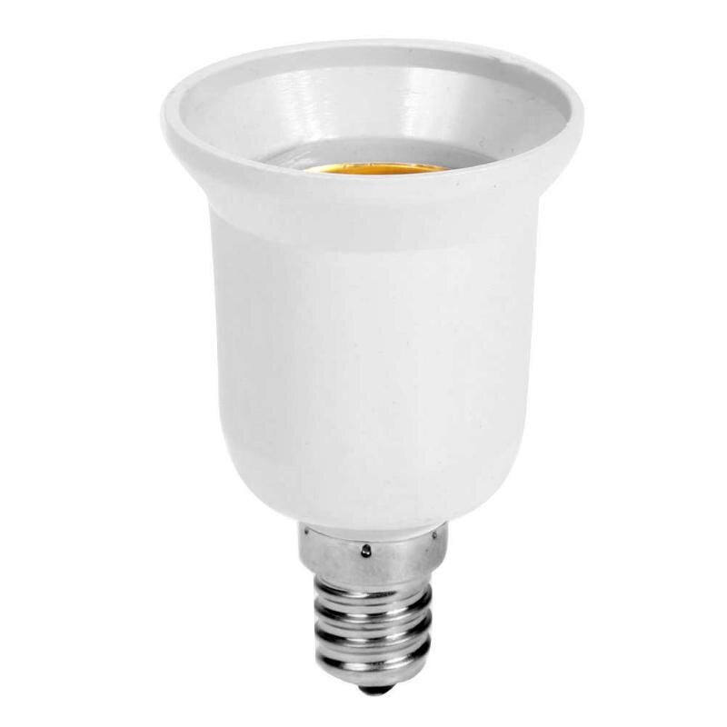 Materiaal Socket Gloeilamp Adapter Lamphouder E14 Om E27 Led Halogeen Spaarlamp Lamp Adapter Verkoop