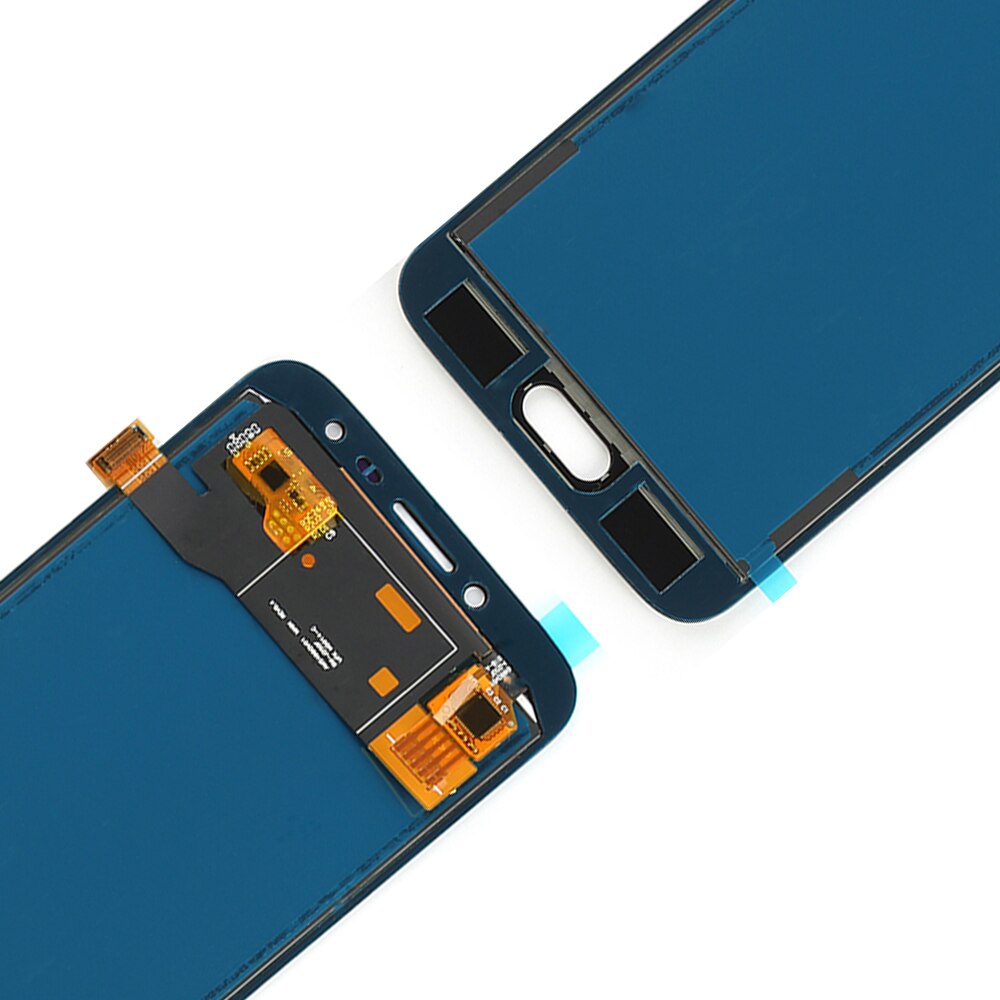 5.0 '' lcd-skærm til samsung galaxy  j2 pro  j2 pro  j250f j250 sm-j250 berøringsskærm digitizer-enhed med ramme hjem-knap