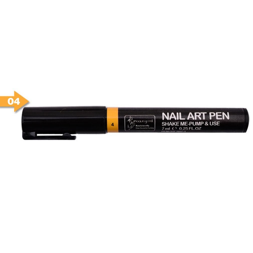 Rotulador para decoración de uñas, rotulador de arte para manicura con Gel UV, Accesorios de belleza para uñas: 04