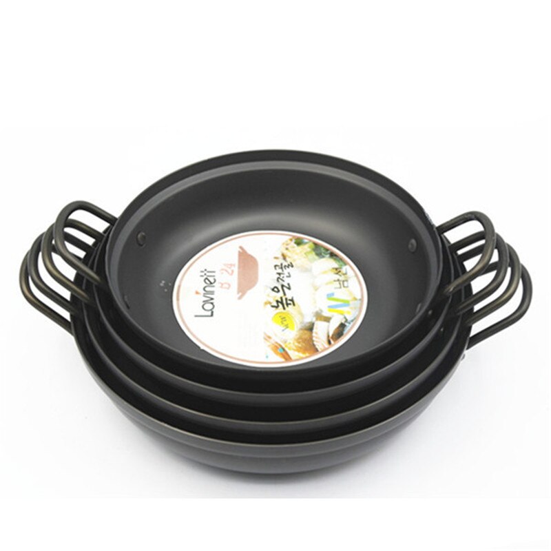 aluminium alloy Korean seafood soup rice pot spareribs soup potato cooking pot steamer stock hollas de cocina chafing dish