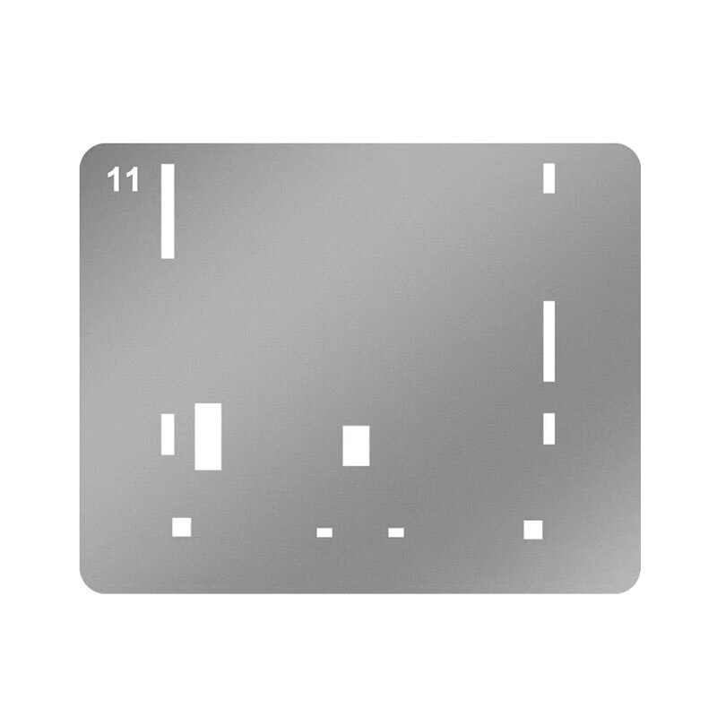 Screen protector stencil for iphone 11/11P/11PM/12/12P/12MINI/12PM/13/13MINI/13P/13PM Replacing LCD IC soldering heat shield