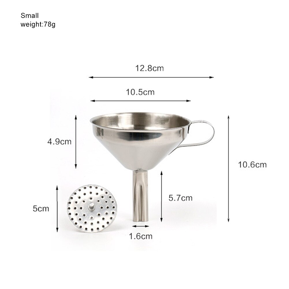 Stainless Steel Citrus Fruits Squeezer Manual Juicers Lemon Orange Juicer Pomegranate Juice Pressing Food Processor Kitchen Tool: Funnel