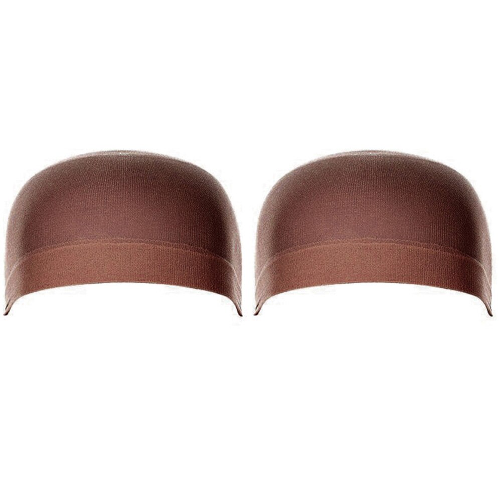 Capuchon de perruque universel pour femmes et hommes, accessoire de coiffure, à haute élasticité, compatible avec la peau, 2 à 12 pièces: Light Coffee 1 Box