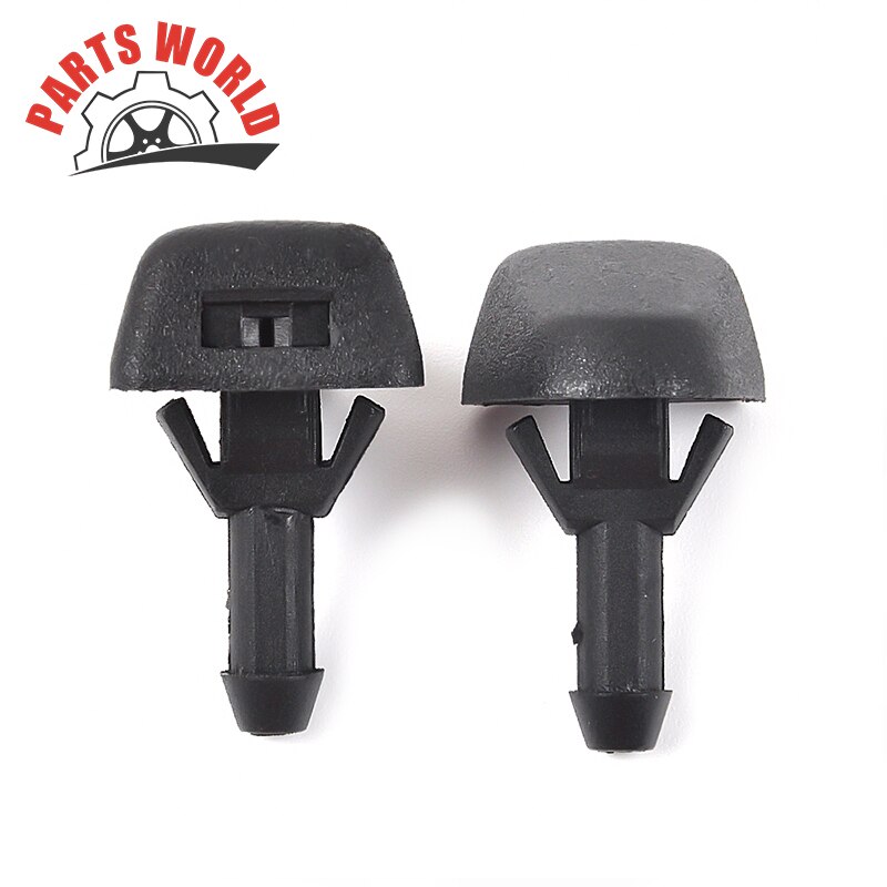 Partsworld 2PCS Front Windshield Washer Nozzles for 2003 Volvo XC90 Replaces OEM : 30655605 Spray Jet Kit