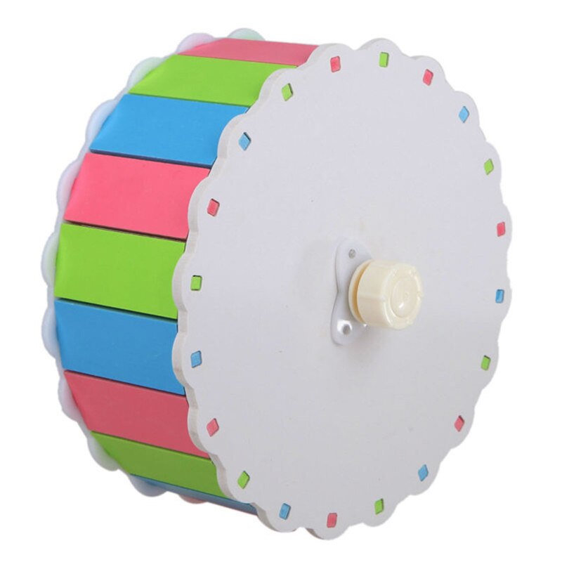 Small Pets Guinea Pig Hamster Wheel Silent roller Running Sports Round Wheel Hamster Cage Accessories Exercise Wheel for Pet Toy