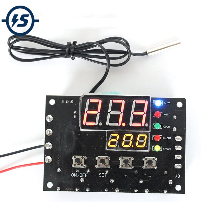 Xh-W1504 Tec Halfgeleider Koeler Thermostaat Automatische Constante Temperatuur Controller Bit Controle Module