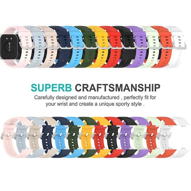 Correa de silicona para Huawei Watch Fit 3 Band con funda protectora de pantalla mejorada a Ultra2 funda para Huawei Fit 3 accesorios de muñeca