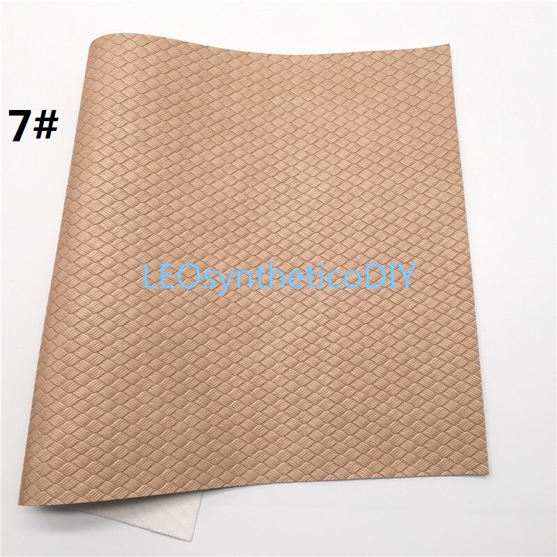 Tela de cuero sintético para hacer lazos, tejido de Tela de cuero sintética, 21x29cm, Tela de cuero, 1 unidad, T435: 7