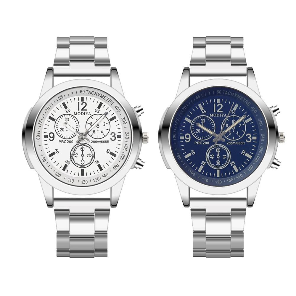 Rvs Sport Quartz Uur Wrist Analoge Mannen Horloge Mode Casual Mannen Business Horloge Horloge Mannen reloj