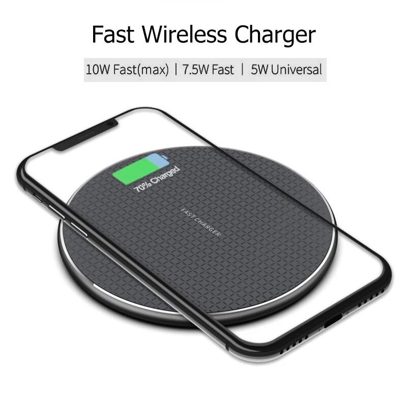 10W Fast Wireless Charging for Google Pixel 5 4 XL 4XL Qi Wireless Charger