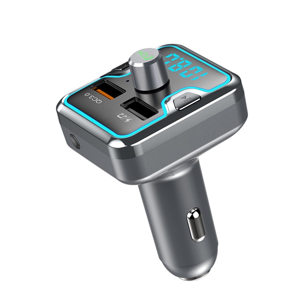 30 # USB Auto Blueteeth FM Absender 7 Farben mit Hände Frei Auto LED-hintergrundbeleuchtung MP3 Auto Bausatz MP3 Spieler SD USB Auto Zubehör