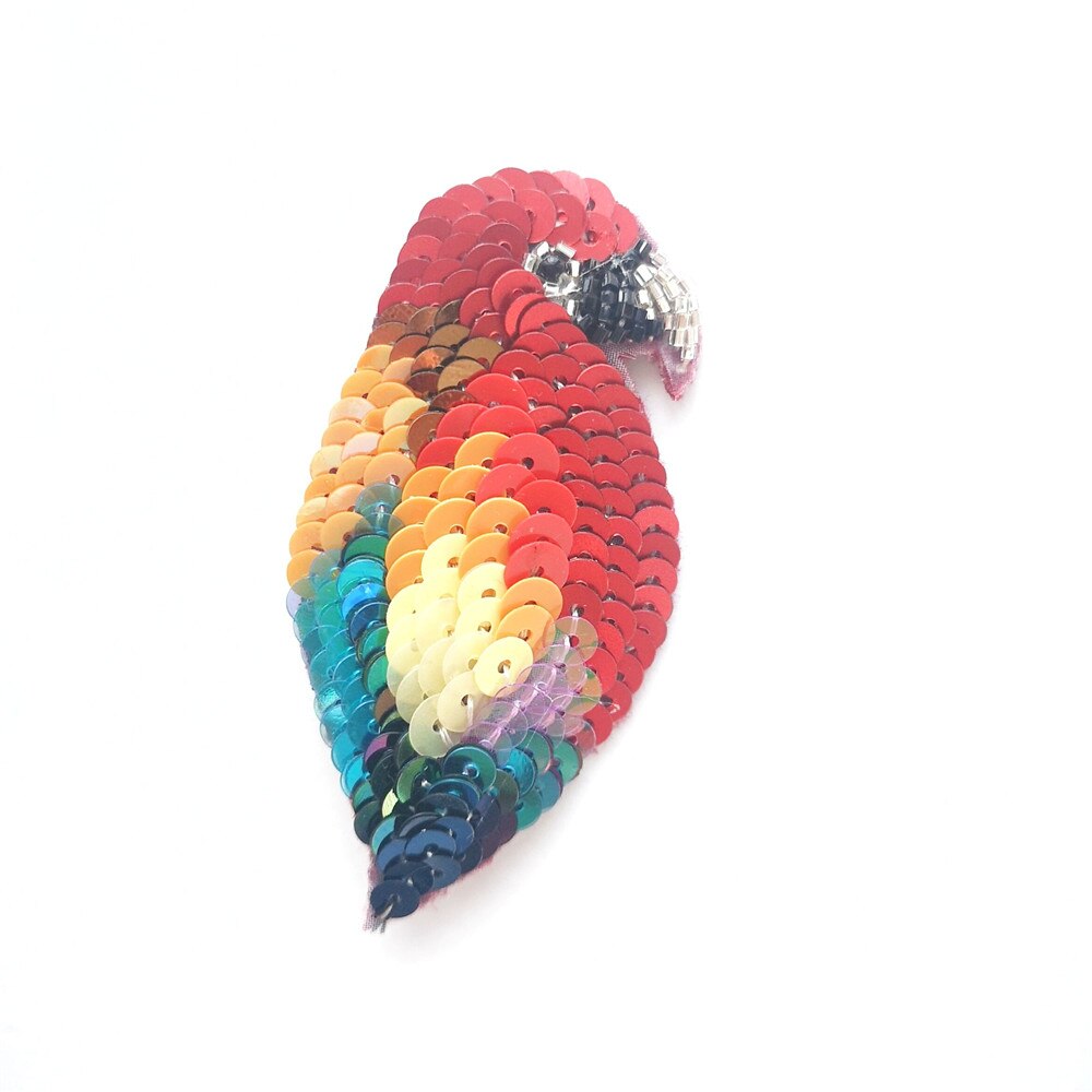 Papegøje broderi broche 5d specielt formet maleri broderi håndarbejde cross craft stitch kit diy