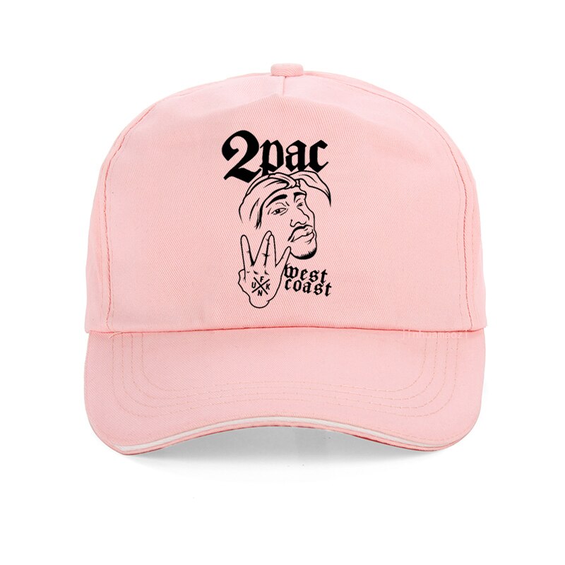 American Ripper Tupac 2pac berretto da Baseball Shakur Rapper hat Summer Rap 2pac cappelli per adolescenti cappello da papà Unisex cappellino Snapback