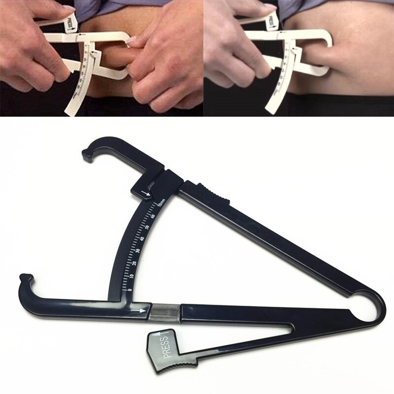 Personal Body Fat Testers skinfold caliper body fat caliper Analyzer Measure Charts Fitness Keep Health Slim Calipers Tools