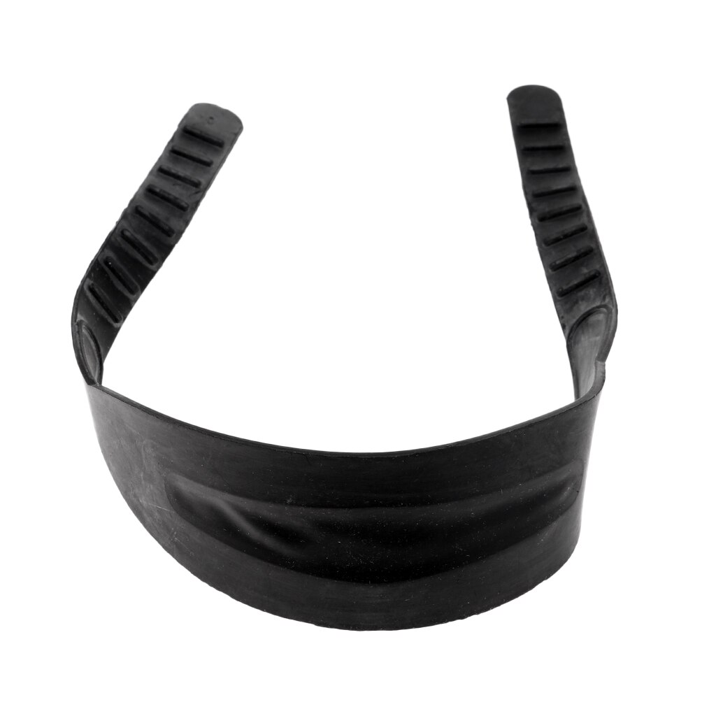 Zwart Rubber Scuba Duikbril Riem Met Neopreen Strap Padded Cover Wrap