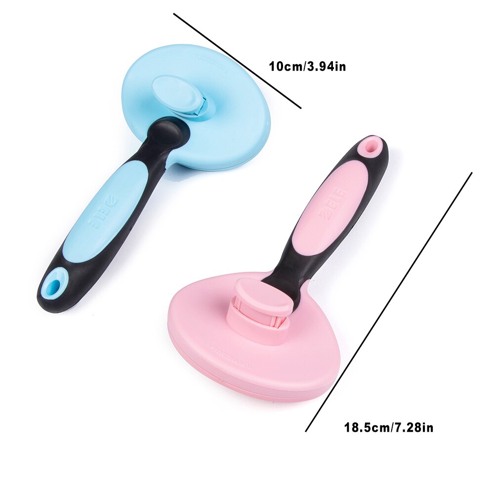 Brosse de toilettage pour chien et chat, peigne autonettoyant pour Chihuahua, Teddy Golden Retriever, nettoyage des poils, fournitures pour animaux de compagnie