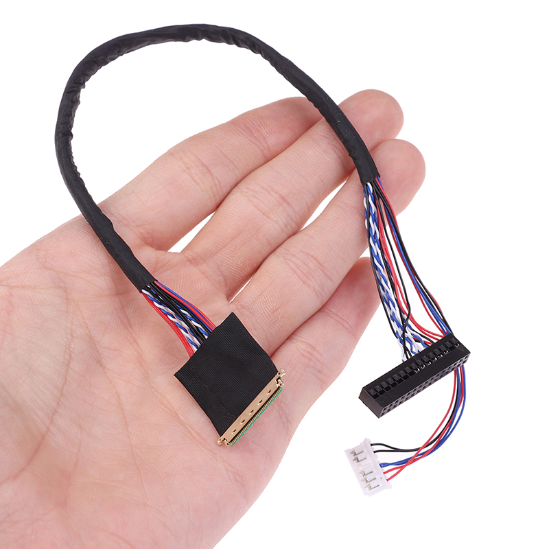 1PC 40 Pin 1 Channel 6 Bit LED LCD LVDS Screen Cable For Display: Default Title