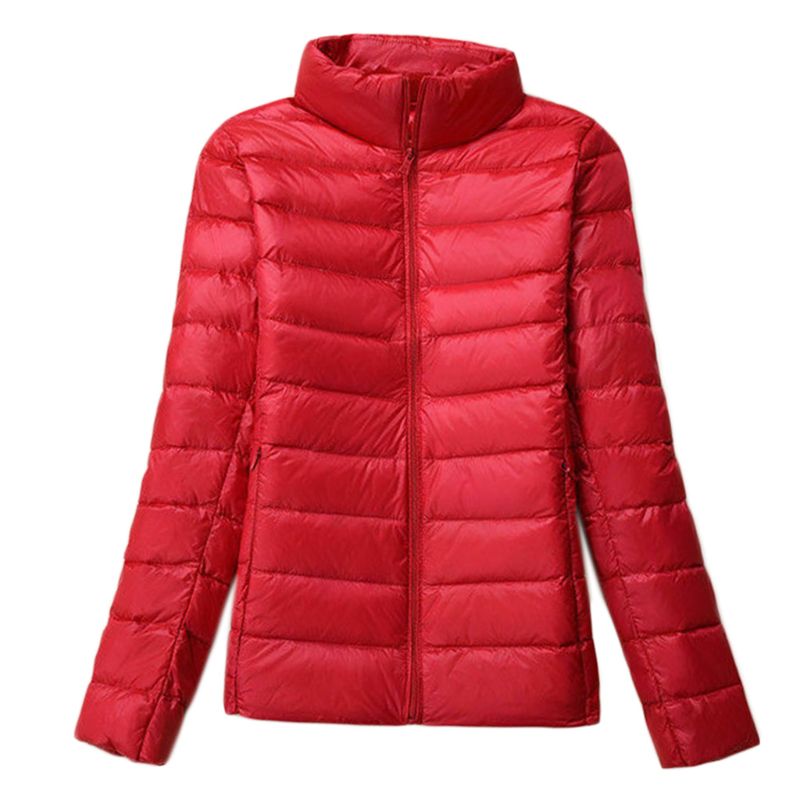 Mujer Uniqlo estilo pato abajo ligero prendas de vestir exteriores de invierno chaqueta Puffer nueva: R / XXL
