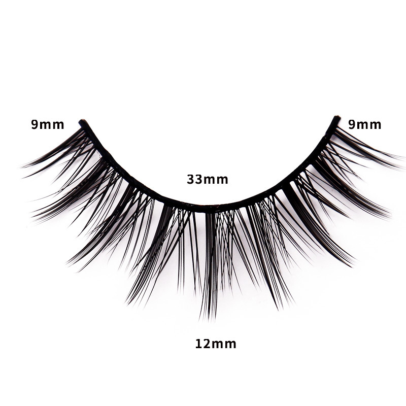 Pestañas postizas japonesas de fantasía, Cosplay del diablo pequeño, extensión de pestañas, maquillaje diario, 5 pares
