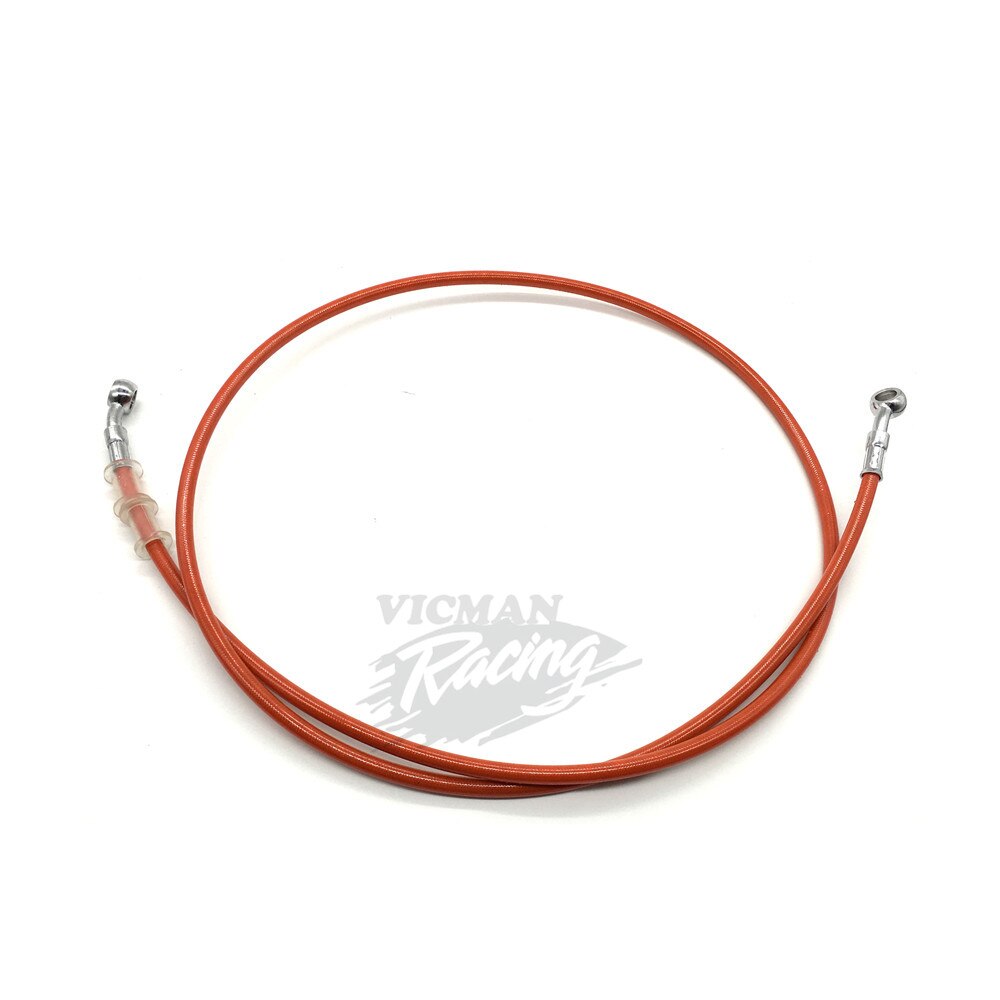 Manguera de freno trenzado Universal para motocicleta, cable de freno de acero, tubería de Banjo hidráulico de 220mm-400mm, 1500 cm