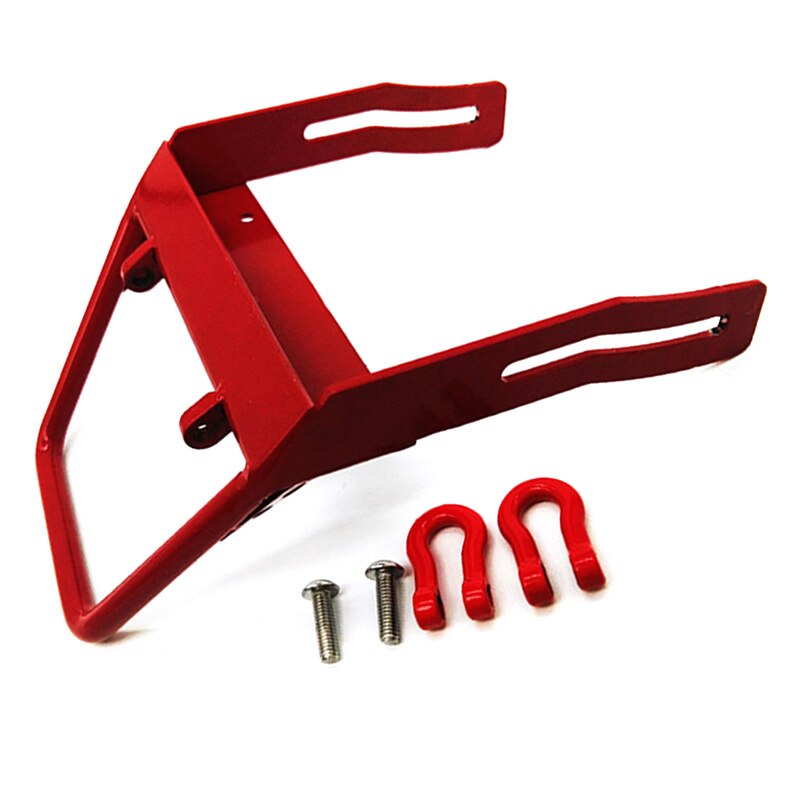 RC Car Front Bumper Aluminium Alloy RC Model Part for Axial SCX10 Jeep Wrangler Front Bumper Metal: Default Title