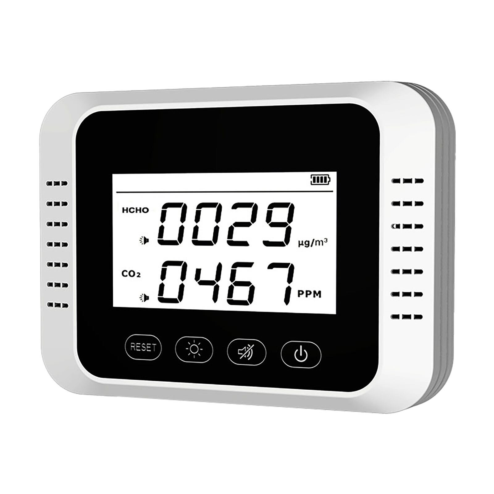 Co2 Meter Tester Voor Kooldioxide Luchtkwaliteit Detector Luchtkwaliteit Monitor Met Oplaadbare Batterij Draagbare Co2 Detector # G3
