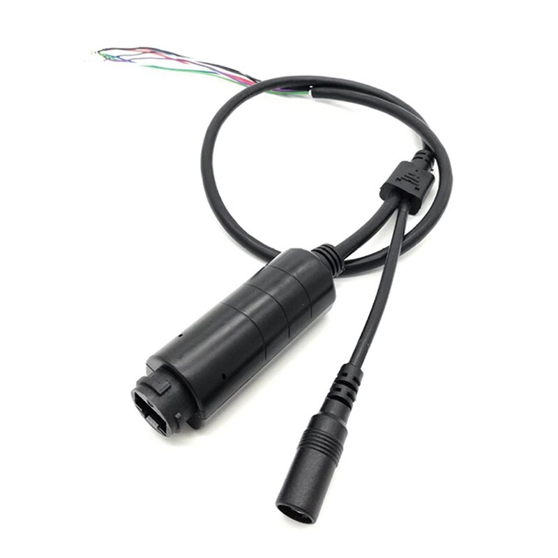 FS5712R Waterdichte Poe Kabel Zwart Met Audio Iso 1500V Hoogspanning Isolatie 10/100M Waterporoof Poe Kabel