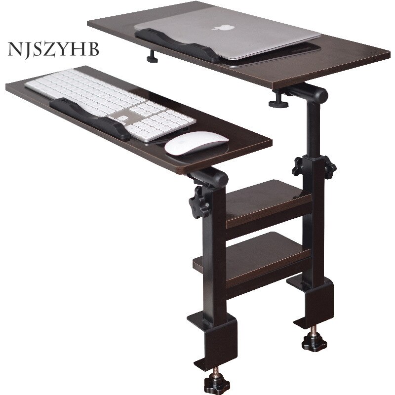 High carbon steel skeleton laptop desk home laptop stand bedside small side table children's study table coffee tables