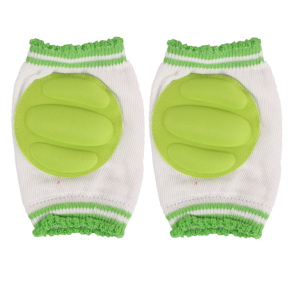 Di Modo Del Bambino a Gattoni Knee Pad di Sicurezza Anti-Scivolo Piedi Gamba Protezione Del Gomito: green
