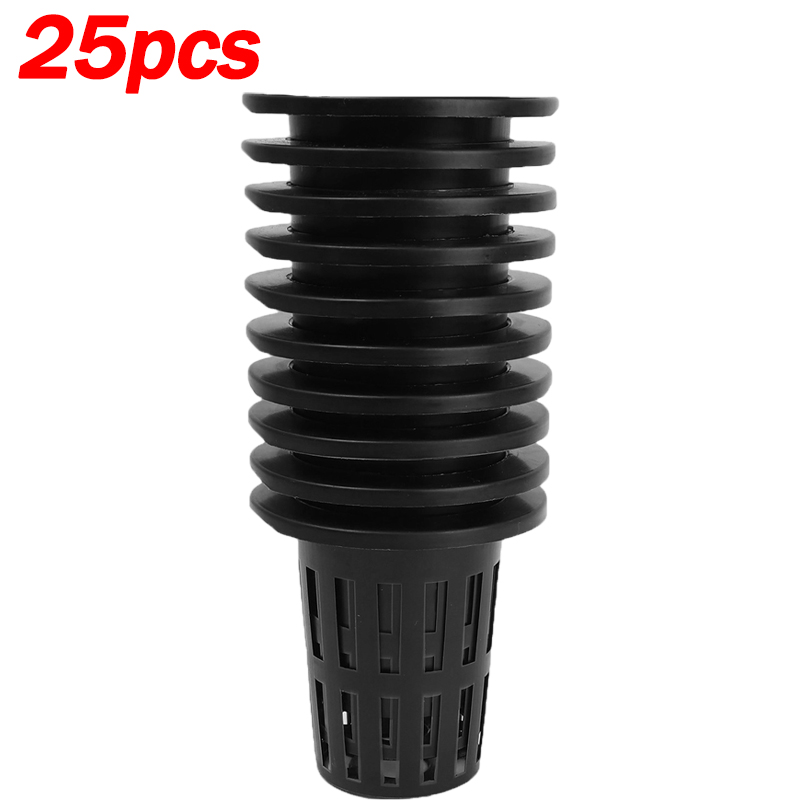 Vasos de red para macetas hidropónicas, cultivo sin suelo para jardín, taza de red de malla ranurada, enrooter de plantas de plástico, cestas de red cultivadas, macetas para vivero: Blanco