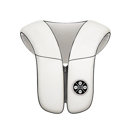 HANRIVER Electric Neck Shoulder Knocking Massager Shawl Cervical Back Waist Lumbar Massage Cape Device Health Care 4 KnockHeads