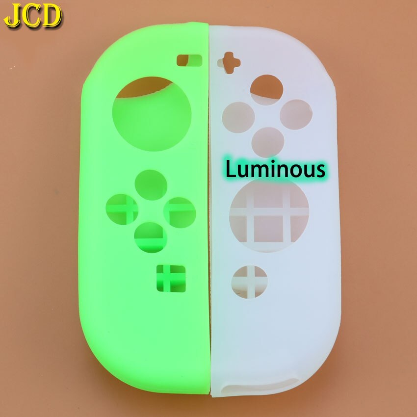 JCD della Gomma di Silicone Copertura Della Cassa Della Pelle Per Nintend Interruttore Gioia Con Controller Per NS Interruttore NX JoyCon Grip