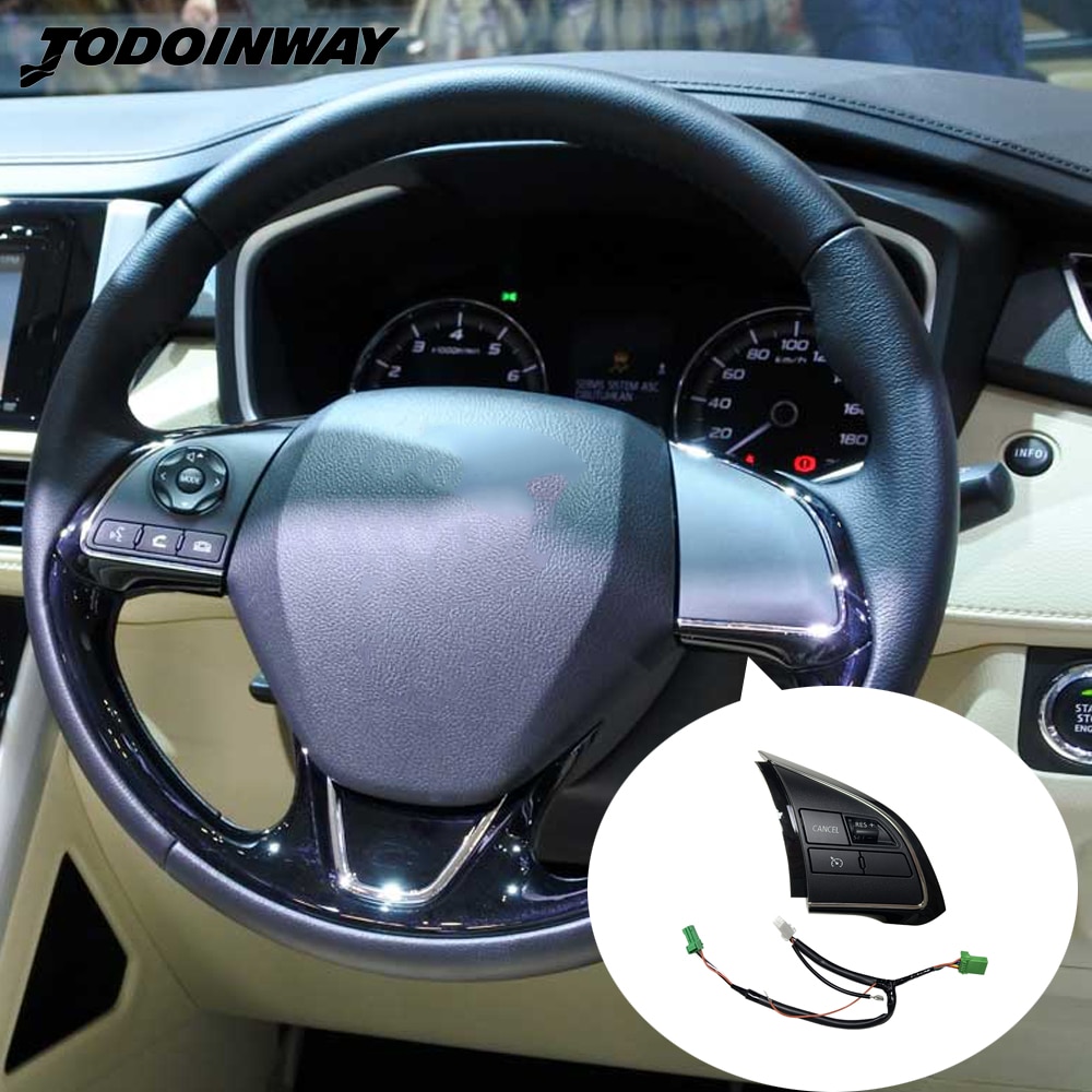 Przełącznik tempomatu kierownicy samochodu dla Mitsubishi Outlander 3 2019 2018 ASX Xpander regulacja prędkości przycisk funkcji