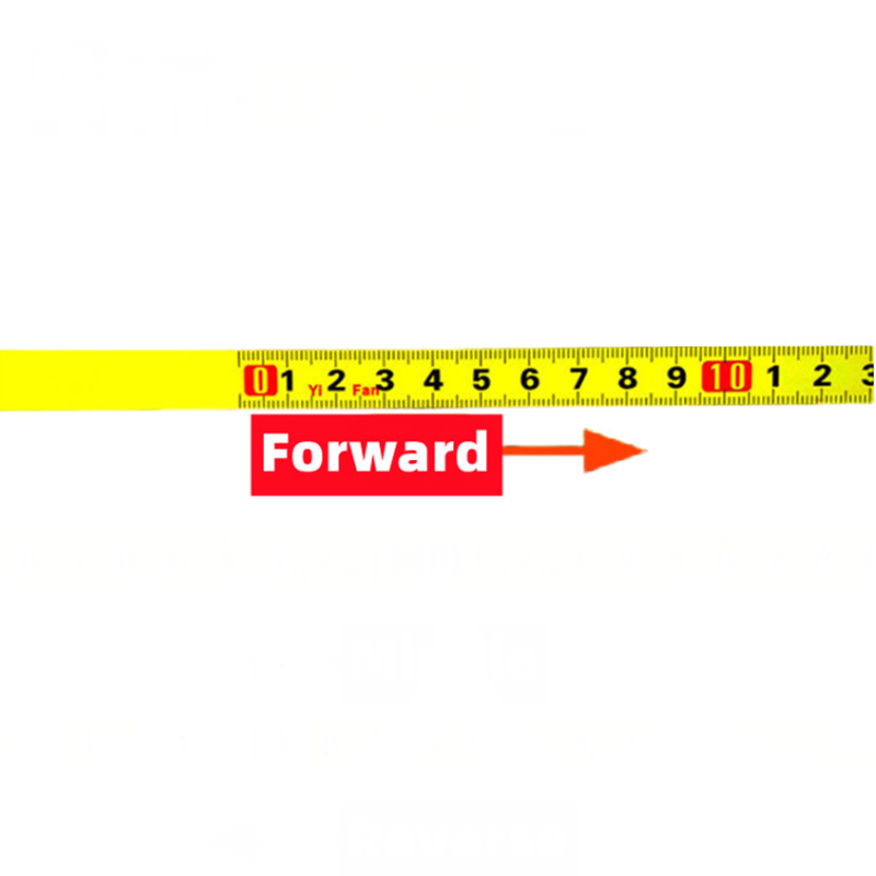 Self-Adhesive Measuring Tape Stainless Steel Workbench Ruler Adhesive Backed Tape Measure Metric Scale Rust-Proof Durable Ruler: Yellow / 5M
