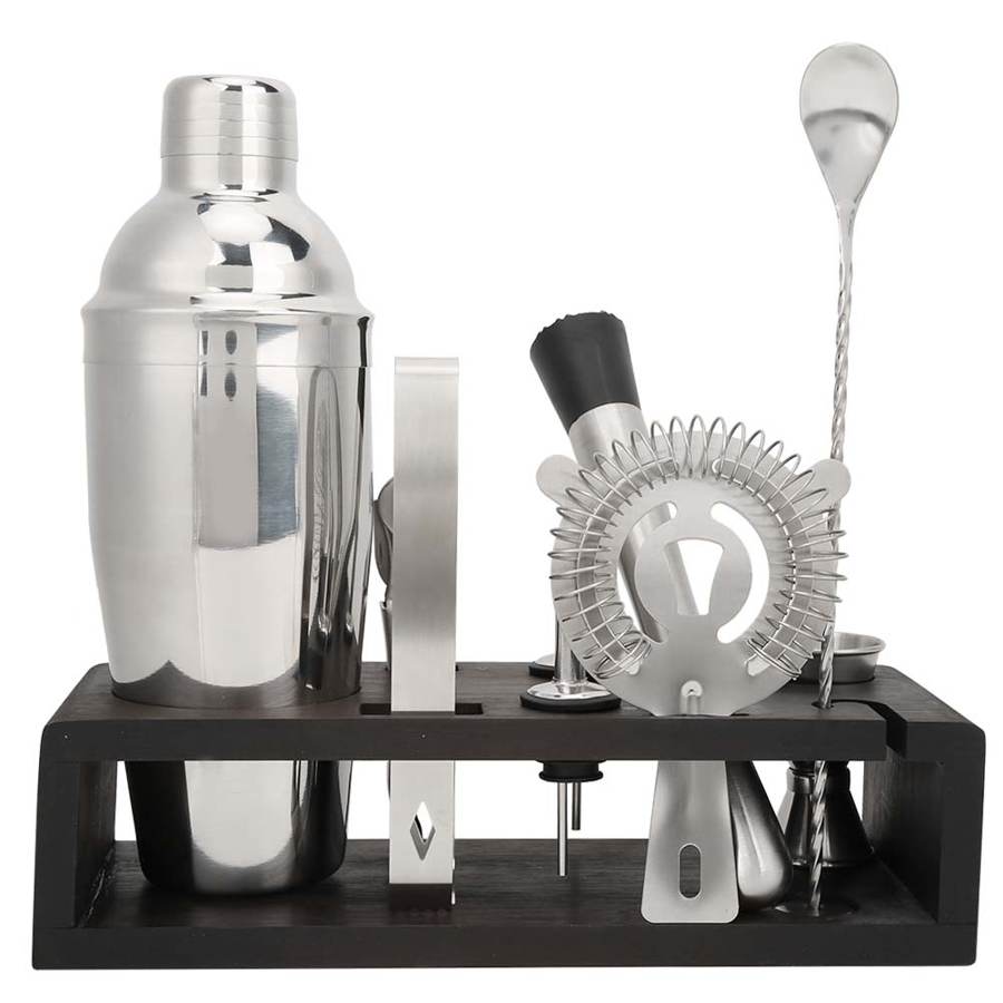 10 Stks/set Cocktail Shakers Mixer Set Rvs Bar Bar Barman Gereedschap Kit Voor Kitchen Bar Gereedschap