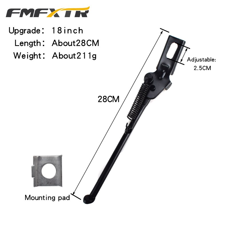 MTB road bike bracket parking rack support side kick bracket foot support bicycle parts bicycle bracket: Up 18inch