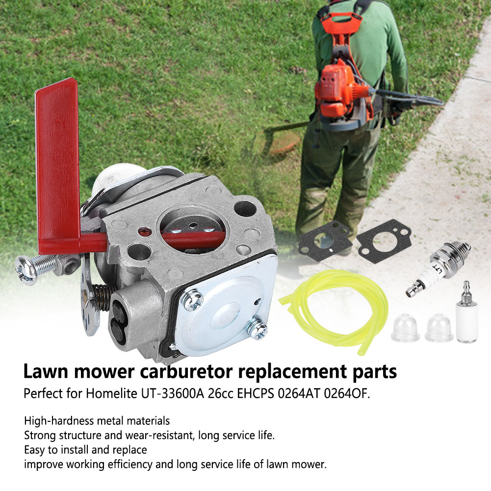 Kit de carburador para jardín, recortador de césped para UT & #8209, 33600A, 26cc, EHCPS, 0264AT, 0264OF