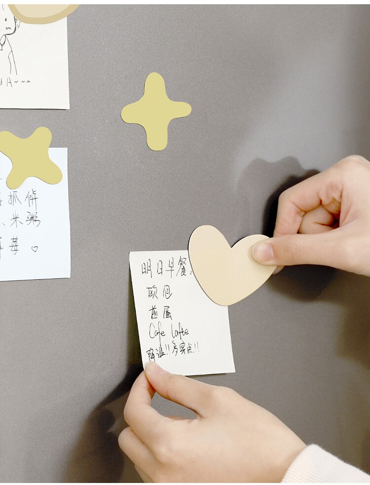 Magnetic Cartoon Message Board Fridge Magnets Dry Wipe Board Marker Eraser Writing Record Message Board Remind Memo Pad With Pen