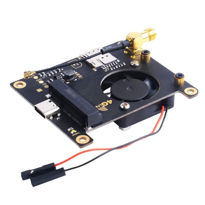 Placa de sombrero 4G / 3G para Raspberry Pi 4B/3B +/3B/2B/Zero W/Zero WH,Jetson Nano N0PB