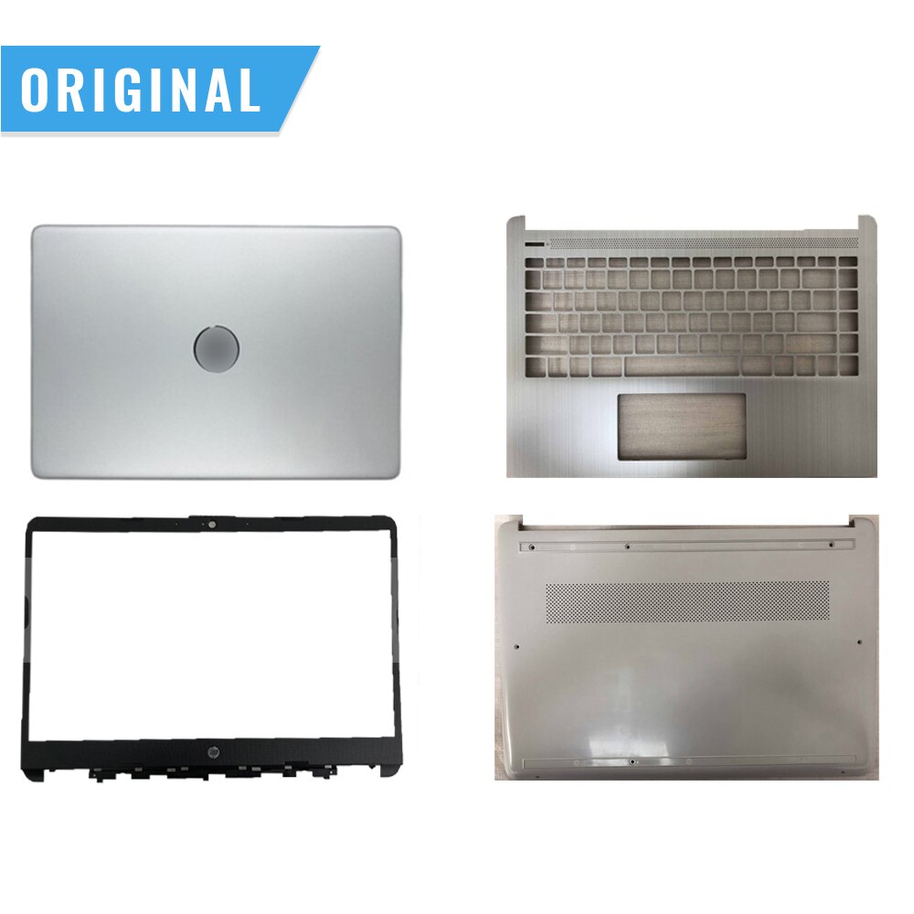 Original for HP 14-DQ FQ 14S-DR 14S-FR TPN-Q221 LCD Back Cover Bezel Palmrest keyboard Bottom Base Case L88200-001