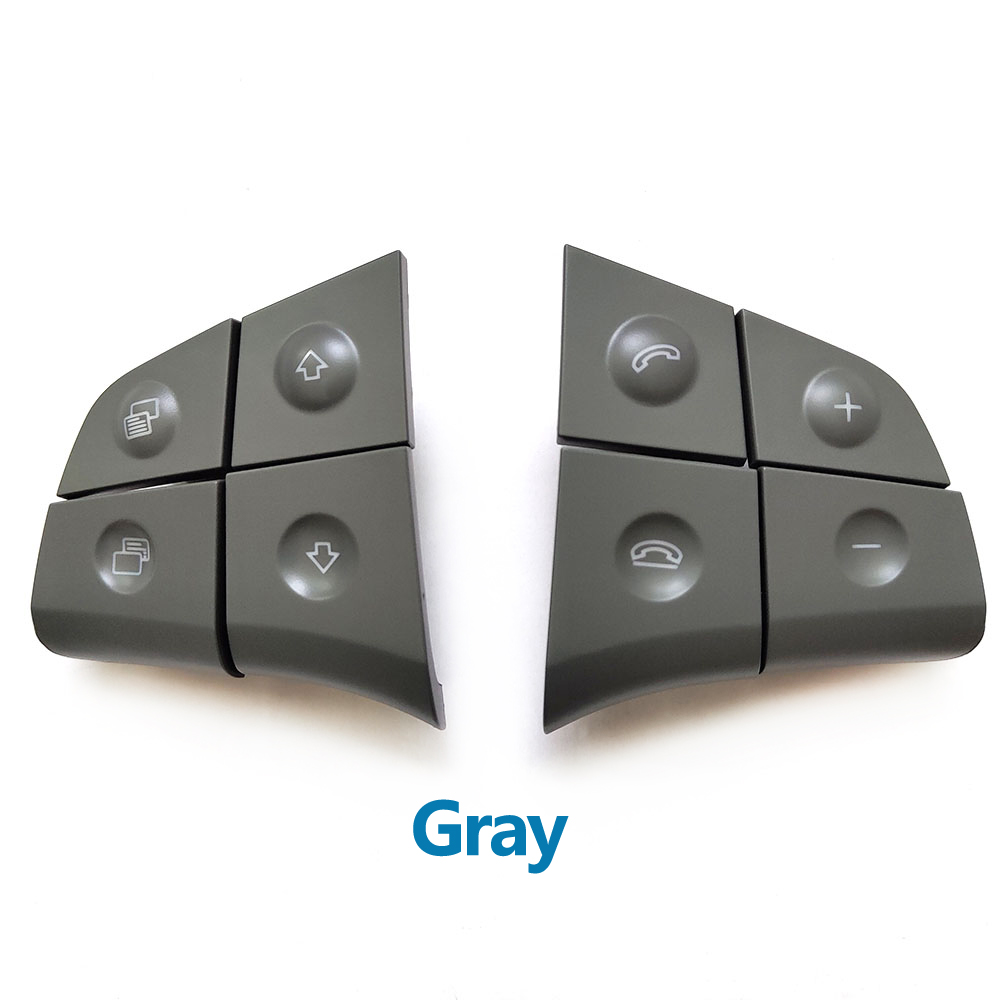 Coche, Multi-función botones de volante Kit teléfono llaves de Control para Benz W164 ML GL300/350/400/450/2006: Gray