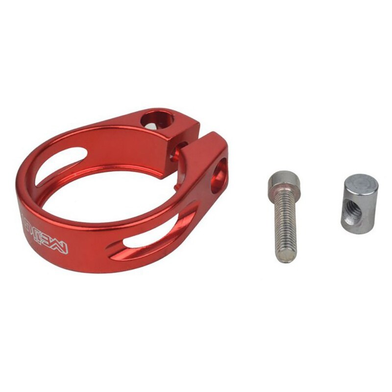 Bicycle Seatpost Clamp Aluminum Alloy Quick Release Mountain Bike Lock Seat Post Tube Clip Clamp 31.8/34.9mm Style